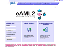 Tablet Screenshot of eaml2.org.uk